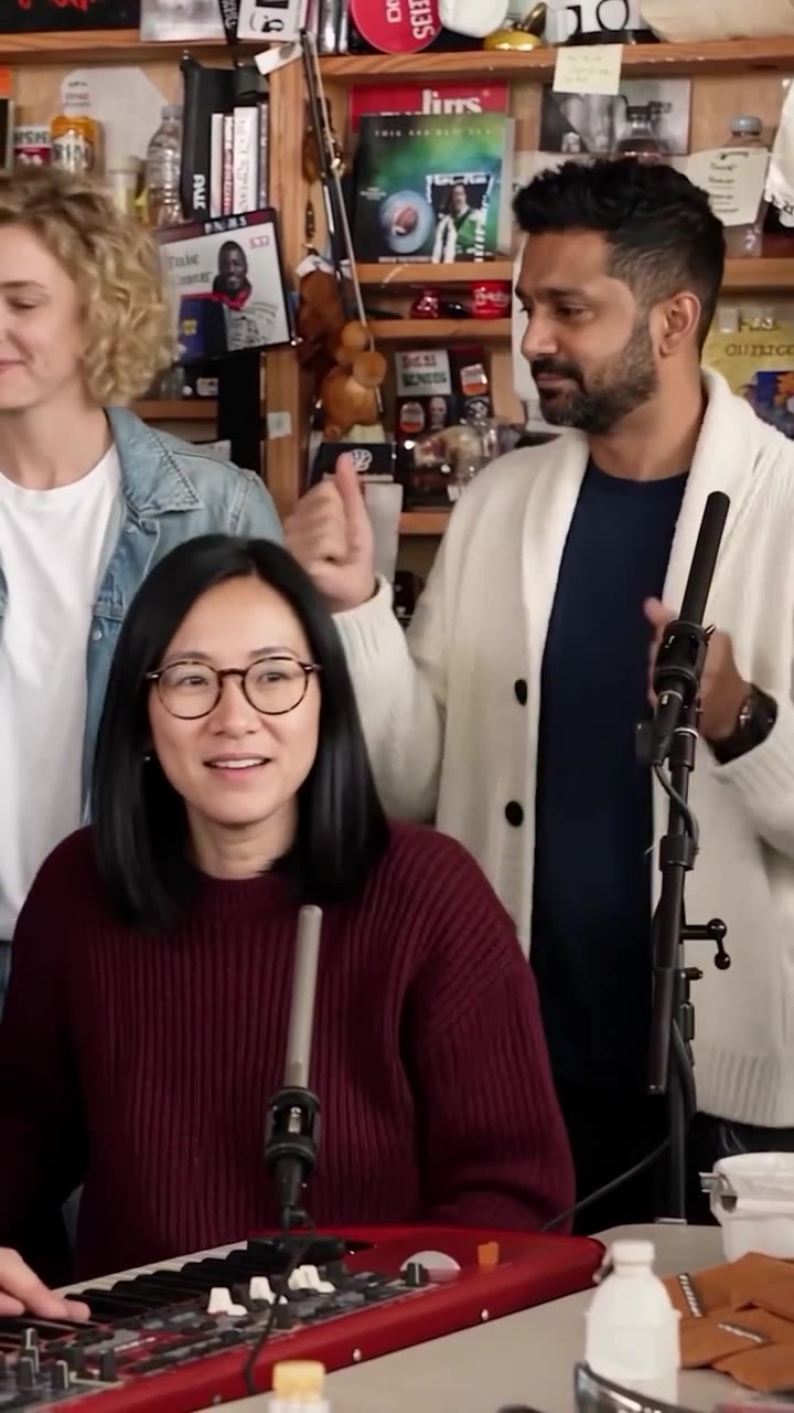 Outstanding Tiny Desk AI Template: 3 Shots, 5 Spots, No CapCut